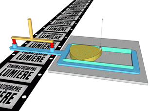 Mcanisme des frres Lumire par Go Mars Image
