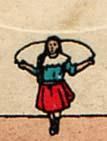 Animation "Sauteuse  la corde" en 12 images