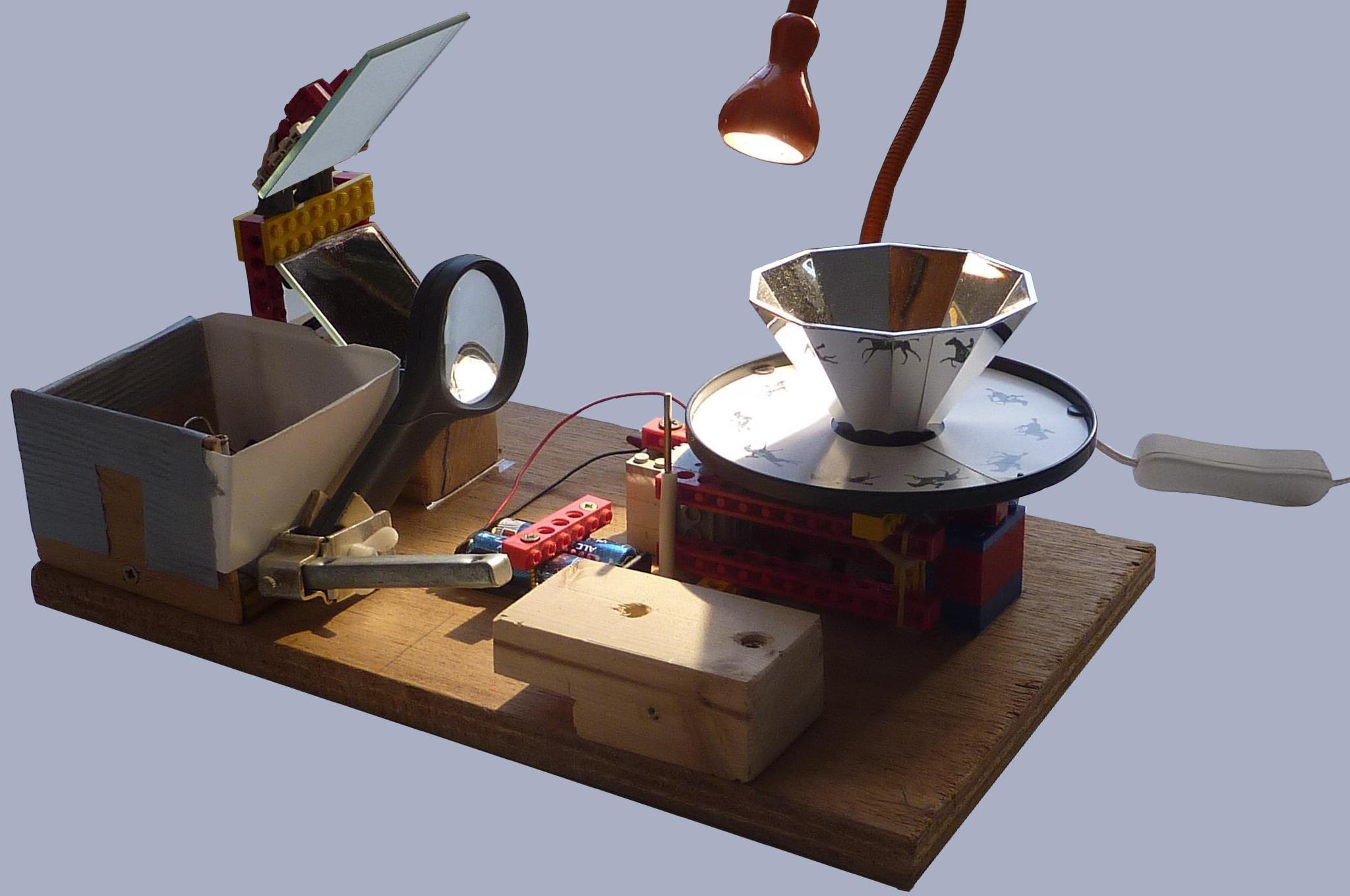Notre praxinoscope projecteur