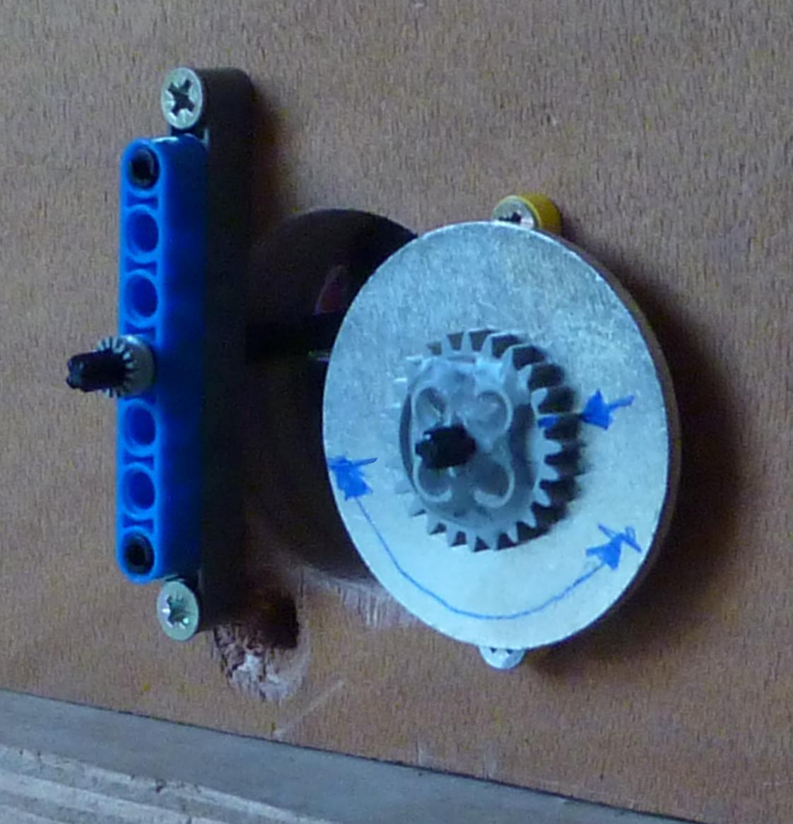 volant du projecteur de cinma Lego